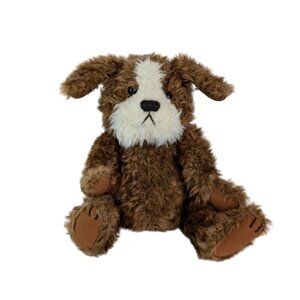 Pickford Bears "Augie" Dog of Friendship Plush Brown 10" Jointed Stuffed Toy